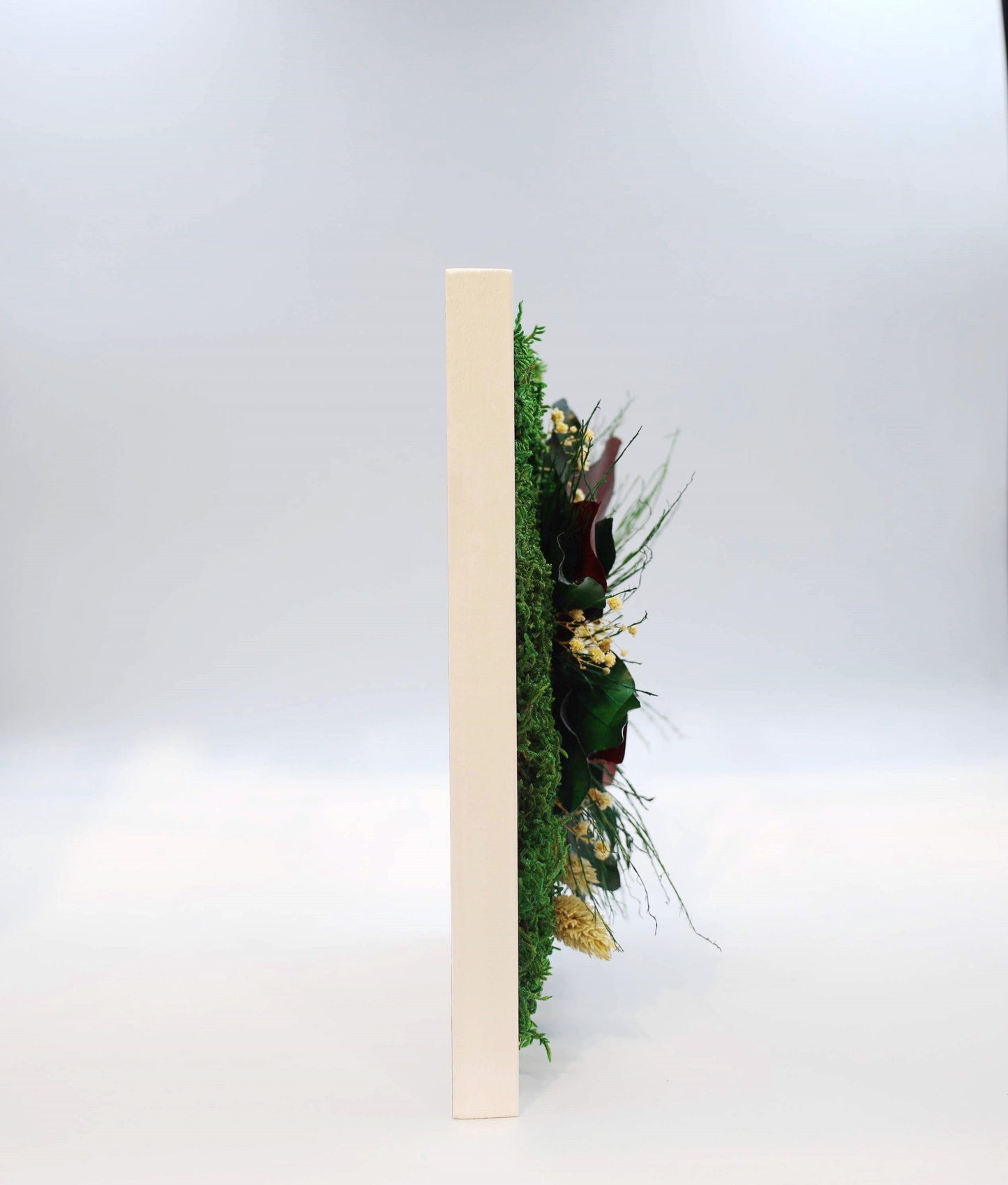 Floral Symphony Moss Wall Frame